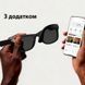 Мультимедийные очки с искусственным интеллектом MT5 Ultra: камера 8MP, фотохромные линзы, зарядный кейс Черные 117814 фото 4