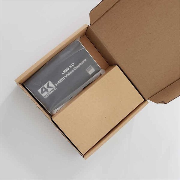 Зовнішня карта відеозахоплення 4K HDMI в USB 3.0 з мікрофонним входом та виходом на навушники, пристрій відео оцифрування ( 4K (4471) 4K HDMI фото