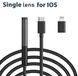 Ендоскоп Камера Wi-Fi 3в1 USB/Type-C/IOS/ 8мм/5м/IP67/HD1080P для автомобільного трубопроводу, бороскоп для Android IOS 117225 фото 2