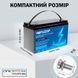 Аккумулятор LiFePO4 MFUZOP-04 12,8V 100Ah с BMS, литий-железо-фосфатная батарея для ИБП, RV, солнечных систем Синий 117372 фото 6