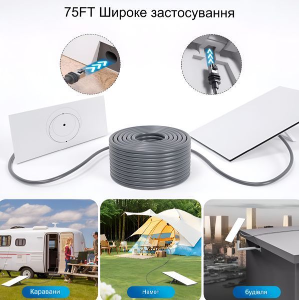 Кабель Starlink для маршрутизатора Starlink V3/Gen3 23м 115913 фото