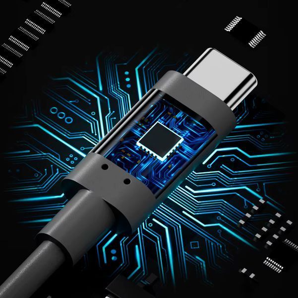 Кабель питания 3м Starlink Mini от Powerbank 100 Вт USB-C-DC5521 Водонепроницаемый Черный 116240 фото