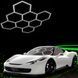 Світлодіодна LED лампа HEXAGON 5 сот 235x162,8 см 280W 6500K Освітлення для дому, гаража, майстерні 117559 фото 6