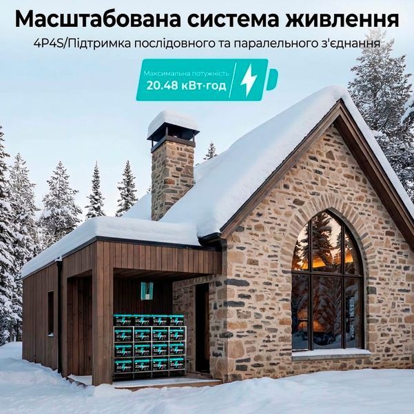 Акумулятор літій-залізо-фосфатний ECOBOSS 12.8V 100Ah (6000 циклів) із BMS 117873 фото