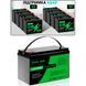 Акумулятор LiFePO4 DATOUBOSS-02 12,8V 100Ah з BMS, літій-залізо-фосфатна батарея для ДБЖ, RV, сонячних систем 117297 фото 1