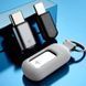 Інтелектуальний ІЧ-пульт дистанційного керування USB Lightning IOS для телефону Міні-адаптер для керування побутовими приладами Універсальний Сірий 116429 фото 6