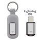 Інтелектуальний ІЧ-пульт дистанційного керування USB Lightning IOS для телефону Міні-адаптер для керування побутовими приладами Універсальний Сірий 116429 фото 1
