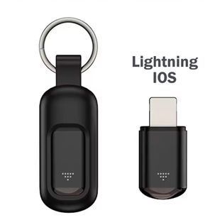 Інтелектуальний ІЧ-пульт дистанційного керування USB Lightning IOS для телефону Міні-адаптер для керування побутовими приладами Універсальний Чорний 116430 фото