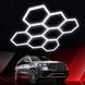 Світлодіодна LED лампа HEXAGON 7 сот 235x244,2 см 280W 6500K Освітлення для дому, гаража, майстерні 117560 фото 4