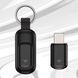 Інтелектуальний ІЧ-пульт дистанційного керування USB Lightning IOS для телефону Міні-адаптер для керування побутовими приладами Універсальний Чорний 116430 фото 7