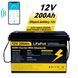 Аккумулятор LiFePO4 MLD-02 12V /200Ah с BMS / Bluetooth и функцией подогрева / Литий-железо-фосфатная батарея для ИБП 117411 фото 1