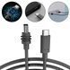 Кабель питания 5м Starlink Mini от Powerbank 100 Вт USB-C-DC5521 Водонепроницаемый Черный 116242 фото 1