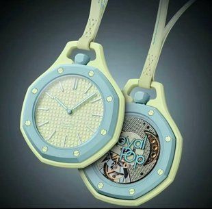 Дизайнерський годинник Swatch Royal Pop, 1:1 Кишеньковий колір Blaue Acht 117716 фото