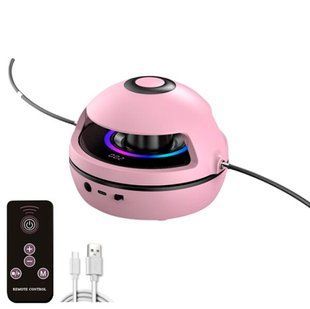 Интеллектуальная музыкальная скакалка с Bluetooth и регулировкой скорости для детей 1200 мАг Розовый 117322 фото