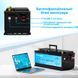 Комплект Акумулятор LiFePo4, 12V 120А батарея Kepworth 2 USB порти 2.1 + зарядний пристрій, літій залізо фосфат + Smart Bluetooth BMS battery вбудована 116174 фото 4