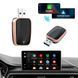 Бездротовий Адаптер для авто Apple CarPlay і Android Auto USB 5G WiFi Bluetooth Чорно-Золотий (6337) 116337 фото 5
