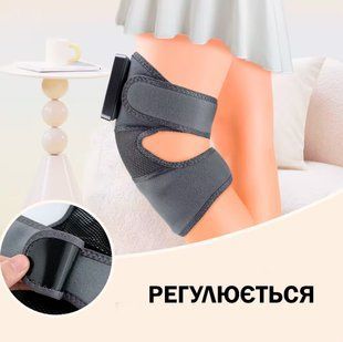 Наколінник з підігрівом 3 Режими Акумуляторний для суглобів, для тренувань, від болю 117107 фото