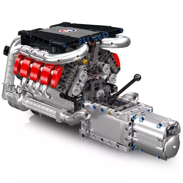 Конструктор Mould King Двигун V8 Mercedes-Benz, 1169 деталей із моторизацією 117583 фото