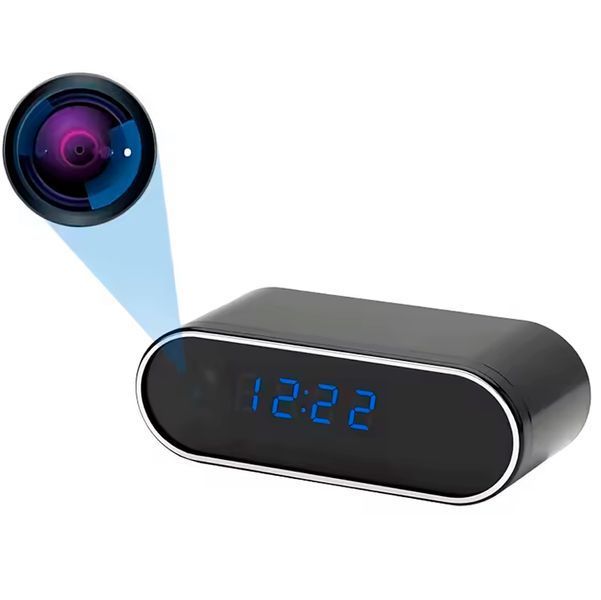 WiFi IP міні камера годинник Акумуляторна HD 1080P охоронна для дому для догляду за дітьми та тваринами з нічним баченням 116739 фото