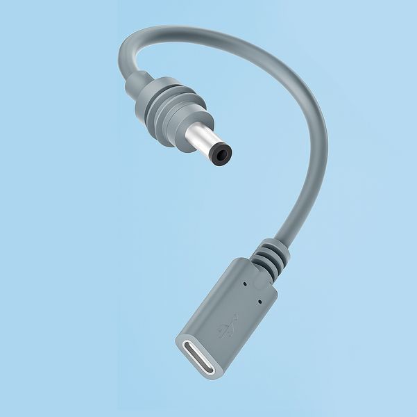 Адаптер живлення для Starlink Mini DC 5.5&times;2.1мм Female to USB-C Male з підтримкою PD 100W 116957 фото