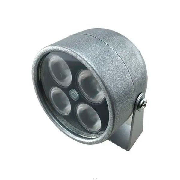 Прожектор інфрачервоний ІЧ ESCAM 460 для камери вуличний 4 LED 60 градусів до 50 метрів 117120 фото