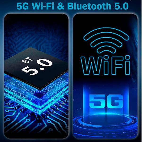 Адаптер Бездротовий Квадратний 3в1 4GB+64GB Carplay Smart для авто для Apple CarPlay і Android Auto USB 5G WiFi Bluetooth Black 117080 фото