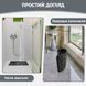 Массажный коврик для ног с акупрессурными точками 50х30 см Портативный Черный 116976 фото 6