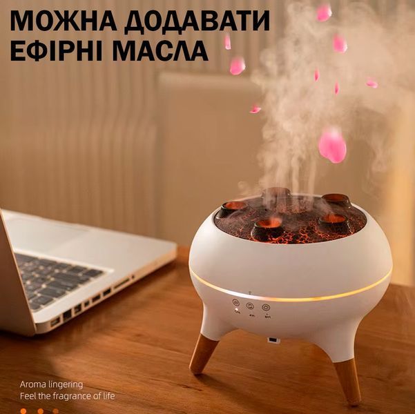 Зволожувач повітря Медуза Динамічний багатоструменевий з підсвіткою і пультом дистанційного керуваня 2 режими 116593 фото