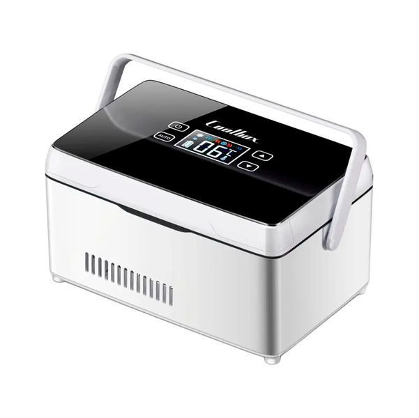 Медичний портативний міні холодильник Coolbox CL-А08 з двома акумуляторами 10200 мАг для ліків, інсуліну 117391 фото