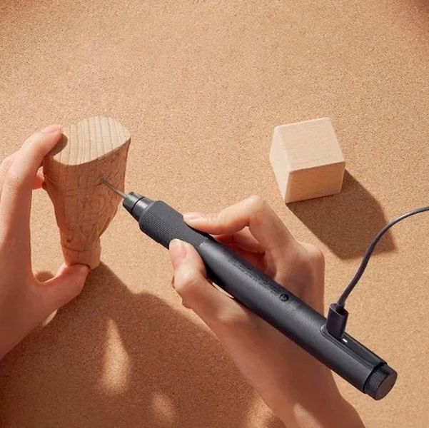 Гравер-ручка Акумуляторна Xiaomi Mijia Electric Grinding Pen для гравірювання, полірування, шліфування 117154 фото