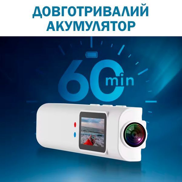 Розумні Окуляри AMORUS S110 з HD мікро-камерою WiFi для фото і відео Чорні 117022 фото