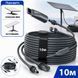 Кабель 10м передача інтернету + живлення DC/USB-C 2в1 для Starlink Mini / V4 Standard для живлення 117726 фото 5