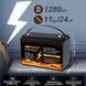 Аккумулятор LiFePO4 MFUZOP-03 12,8V 100Ah с BMS, литий-железо-фосфатная батарея для ИБП, RV, солнечных систем 117348 фото 5
