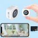 Мини-камера 4K Full HD с WiFi и ночным видением 64 Гб для дома, офиса, авто Белая 117170 фото 7
