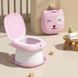 Складаний дорожній горщик для дітей до 50 кг + Чехол та Рулон пакетів Pink 115783 фото 2
