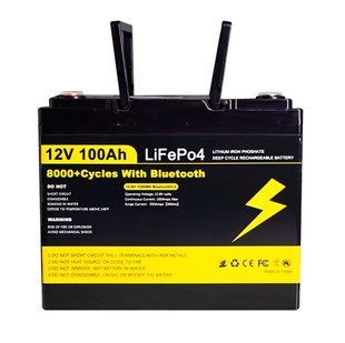 Аккумулятор LiFePO4 MLD-02 12V /100Ah с BMS / Bluetooth и функцией подогрева / Литий-железо-фосфатная батарея для ИБП 117358 фото