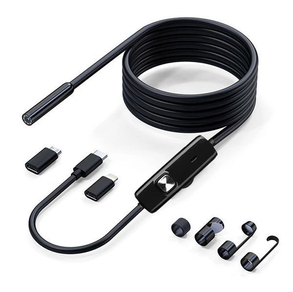Промислова ендоскопічна камера 5.5мм 2м з IP67 водозахистом та HD 640&times;480P з прямим підключенням 117105 фото